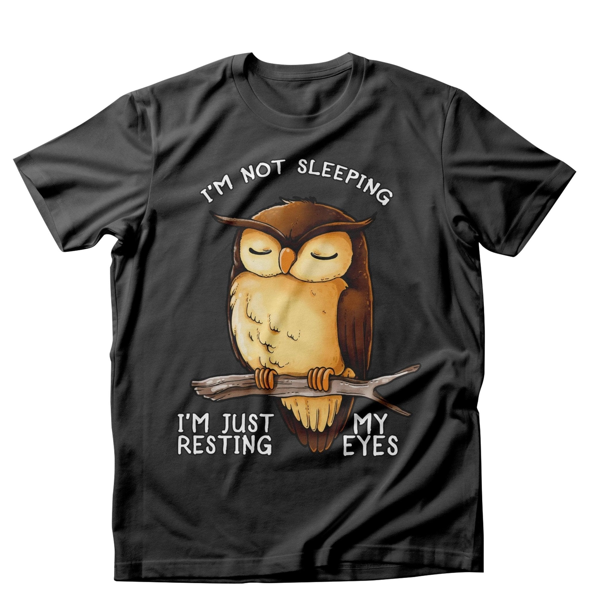 Tricou feminin BUFNITA NOT SLEEPING NEGRU