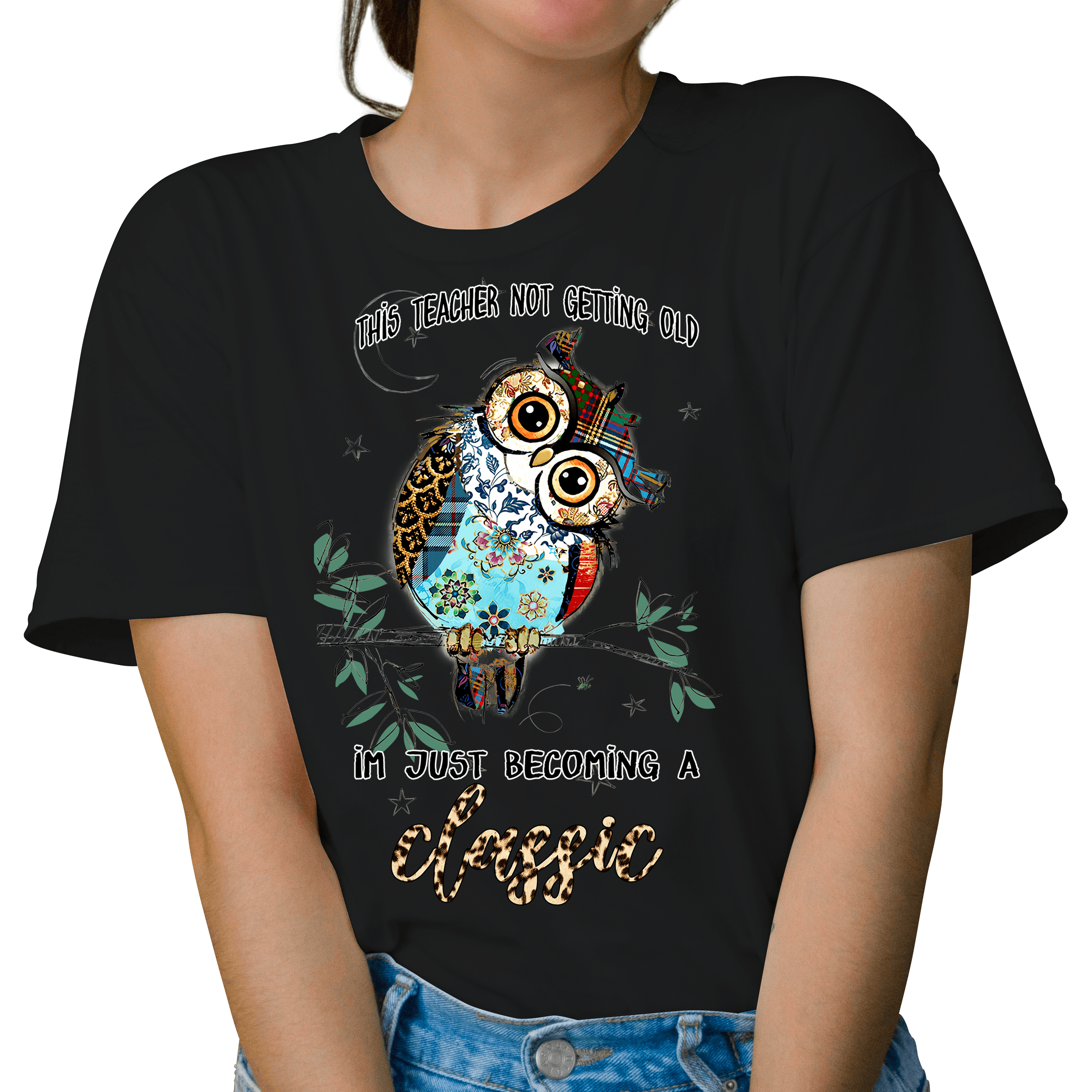 Tricou feminin BUFNITA CLASSIC NEGRU
