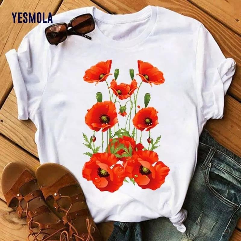 Tricou feminin MACI ROSII